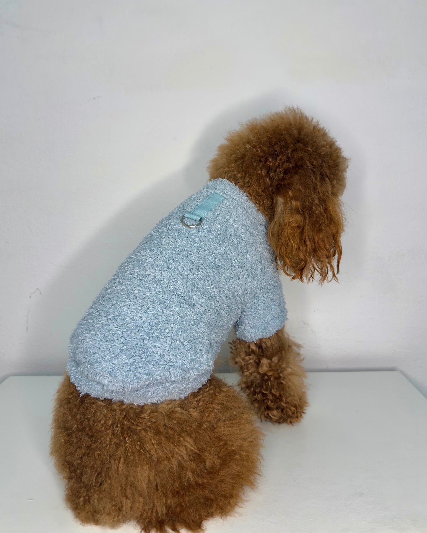 Felpa in pile per cani senza cappuccio