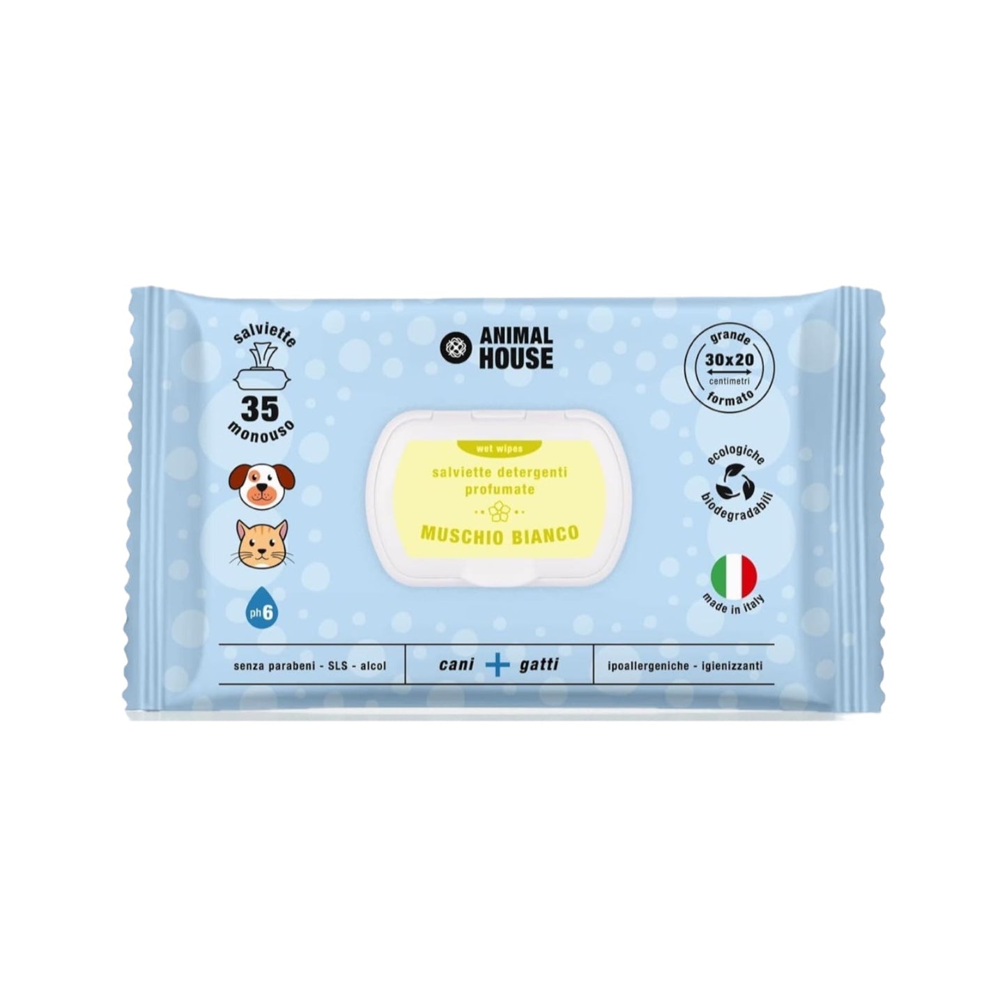 Salviette igenizzanti per animali - Dog boutique | Abbigliamento e accessori per cani